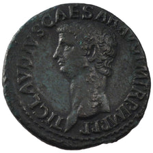 Claudius, Dupondius, AU(50-53), Copper, Cohen #47, 10.90