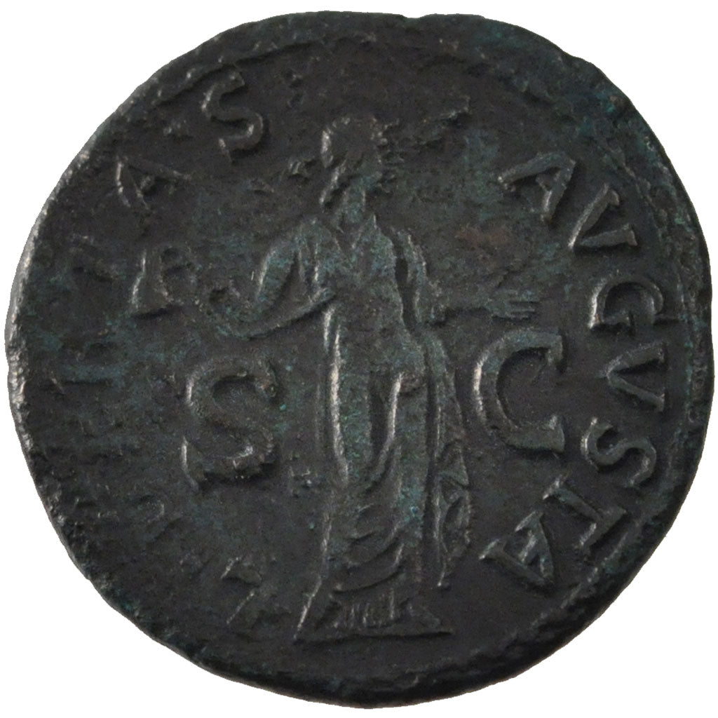 Claudius, Dupondius, AU(50-53), Copper, Cohen #47, 10.90