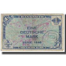 Banknote, GERMANY - FEDERAL REPUBLIC, 1 Deutsche Mark, 1948, 1948, KM:2a