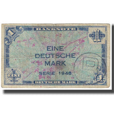 Nota, ALEMANHA - REPÚBLICA FEDERAL, 1 Deutsche Mark, 1948, 1948, KM:2a