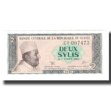 Banknote, Guinea, 2 Sylis, 1960, 1960-03-01, KM:21a, UNC(65-70)