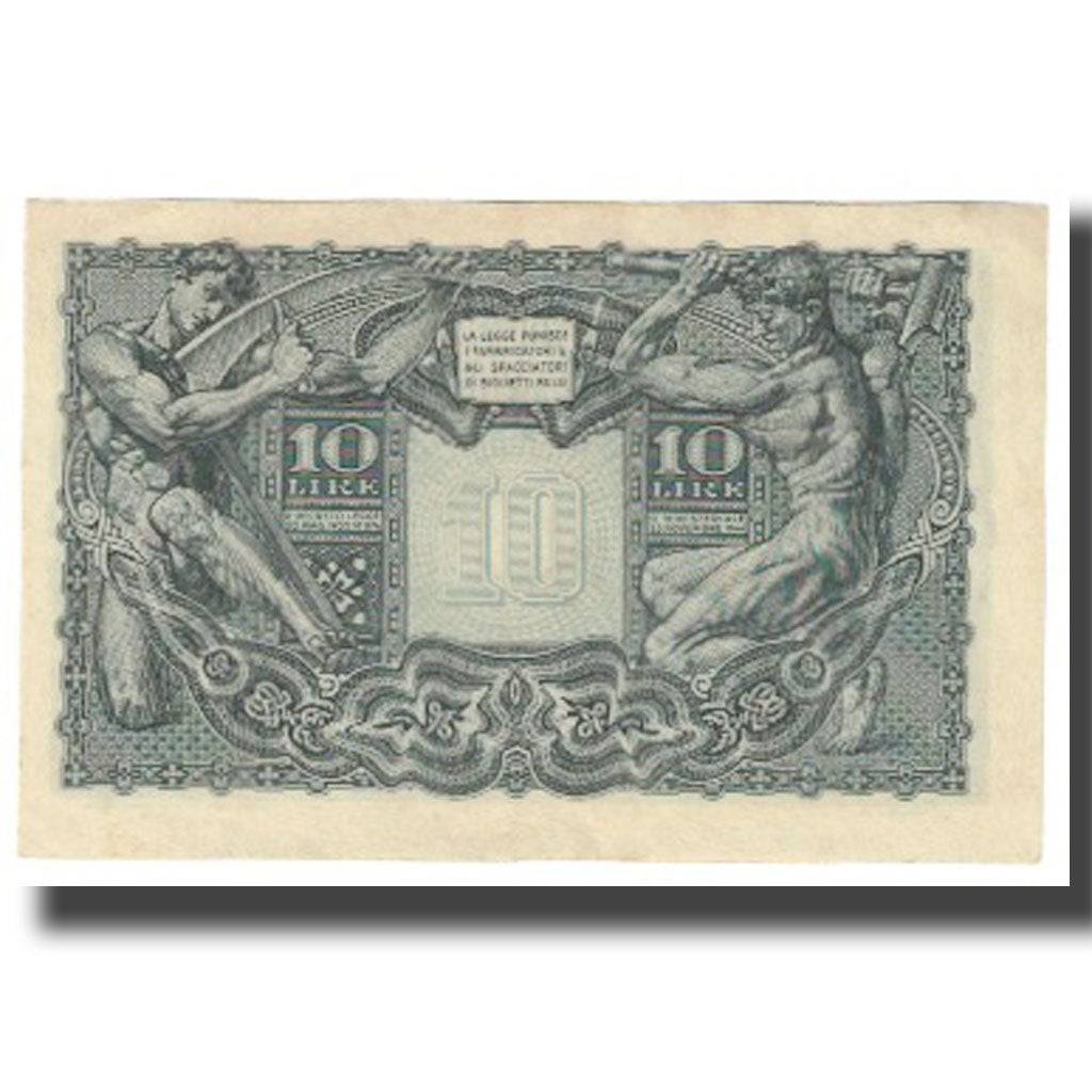 Banknote, Italy, 10 Lire, KM:32a, VF(30-35)