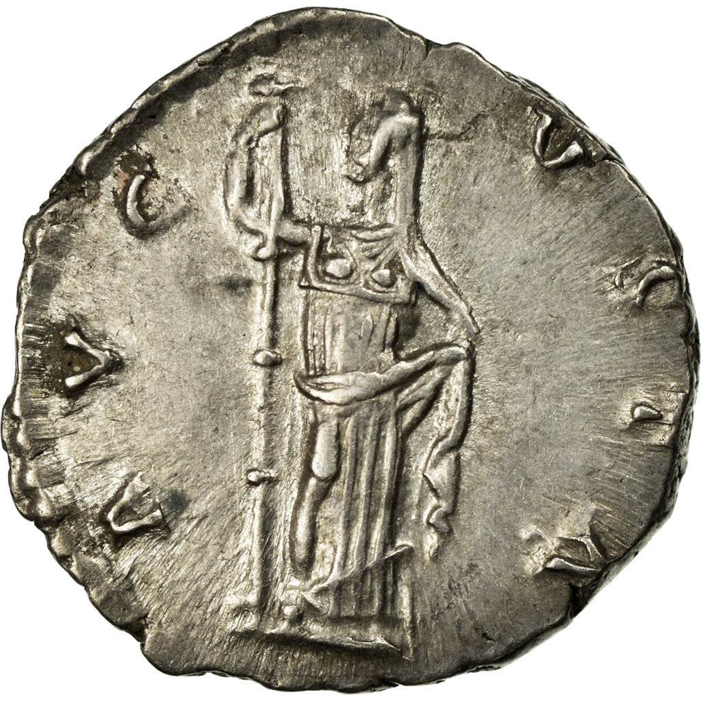 Coin, Faustina I, Denarius, AU(50-53), Silver, Cohen:104