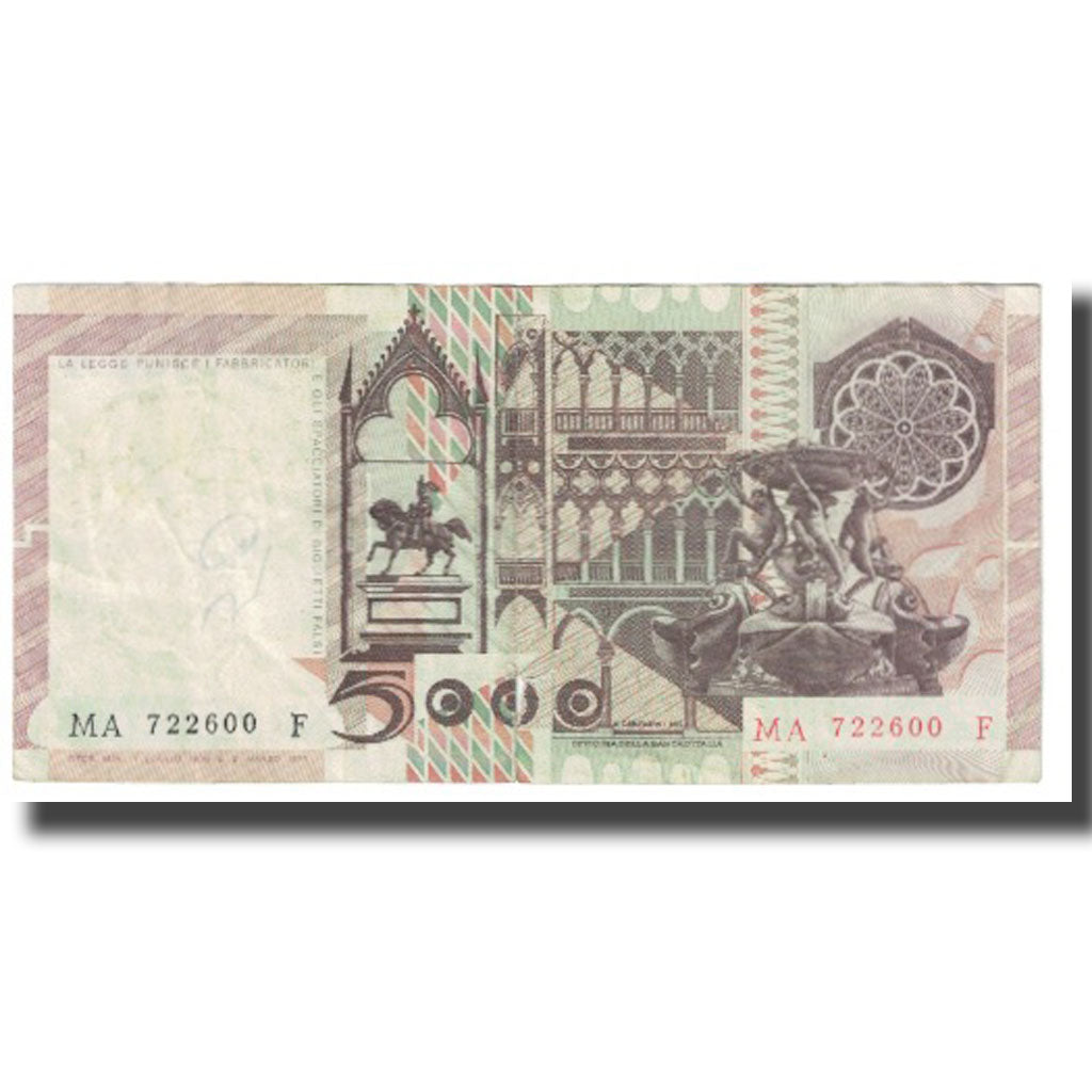 Banknote, Italy, 5000 Lire, 1979, 1979-03-02, KM:105a, VF(20-25)