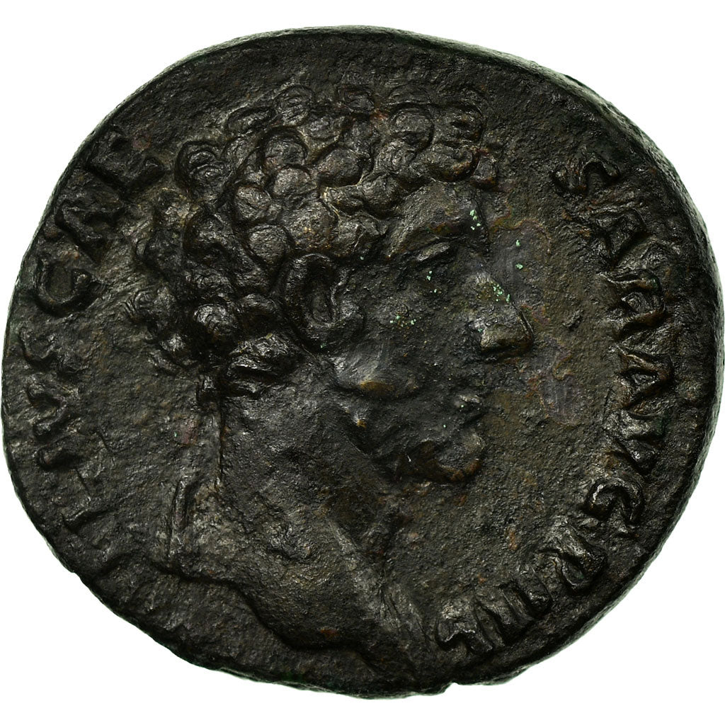 Monnaie, Marc Aurèle, Sesterce, TTB, Cuivre, Cohen:629