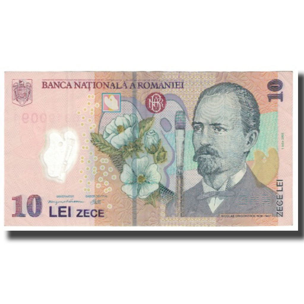 Banknote, Romania, 10 Lei, 2005, 2005-07-01, KM:119a, AU(55-58)