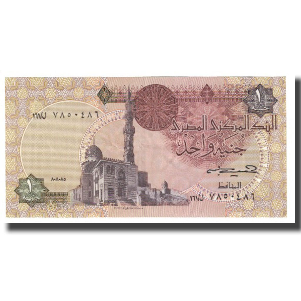 Banknote, Egypt, 1 Pound, KM:50d, UNC(65-70)
