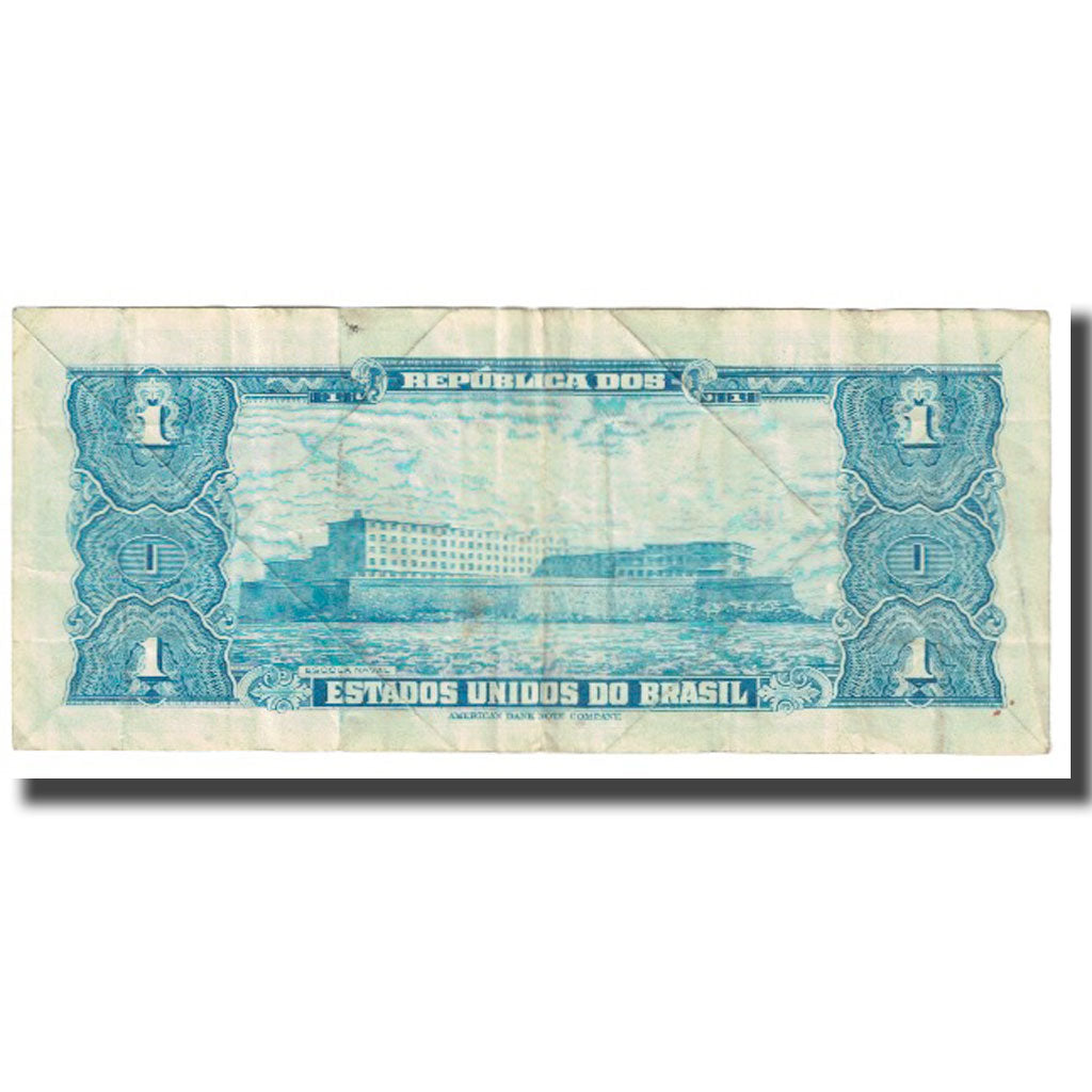 Banconote, Brasile, 1 Cruzeiro, KM:132a, MB