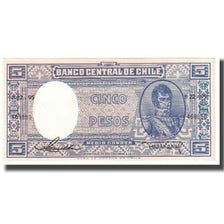 Banknote, Chile, 5 Pesos = 1/2 Condor, KM:119, UNC(65-70)