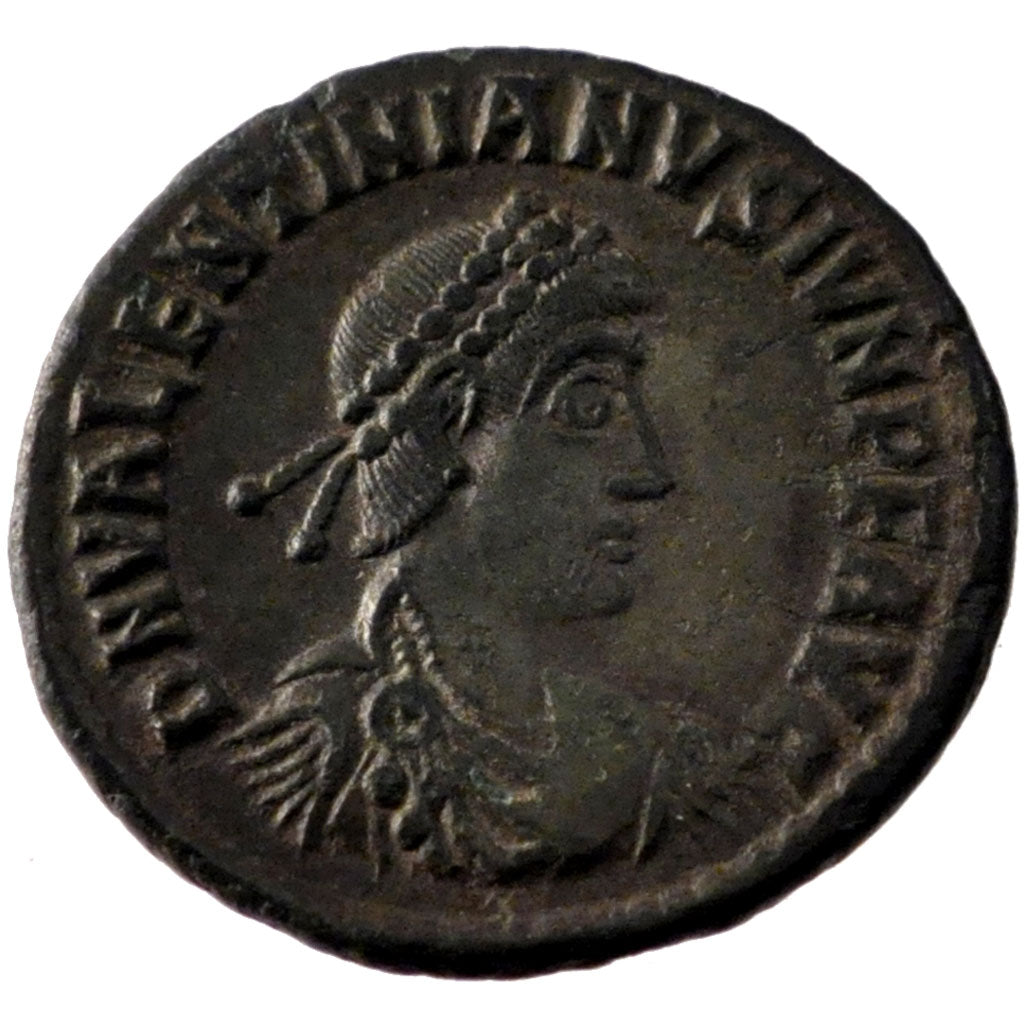 Valentinian II, Maiorina, Siscia, AU(55-58), Copper, Cohen #27, 4.90