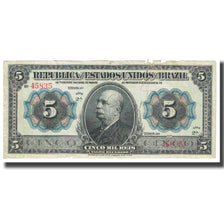 Banknote, Brazil, 5 Mil Reis, KM:24a, VF(20-25)