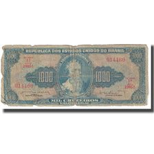 Banconote, Brasile, 1000 Cruzeiros, 1905, KM:165, B