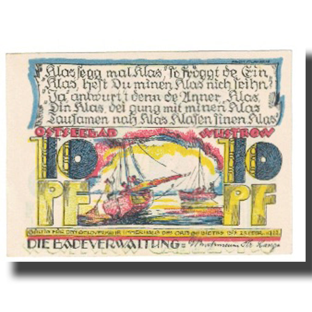 Banknot, Niemcy, 10 Pfennig, 1922, 1922-02-28, UNC(65-70)