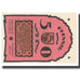 Banknote, Germany, 50 Pfennig, 1921, 1921-12-31, UNC(63)