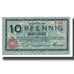 Geldschein, Deutschland, 10 Pfennig, 1921, 1921-12-31, UNZ
