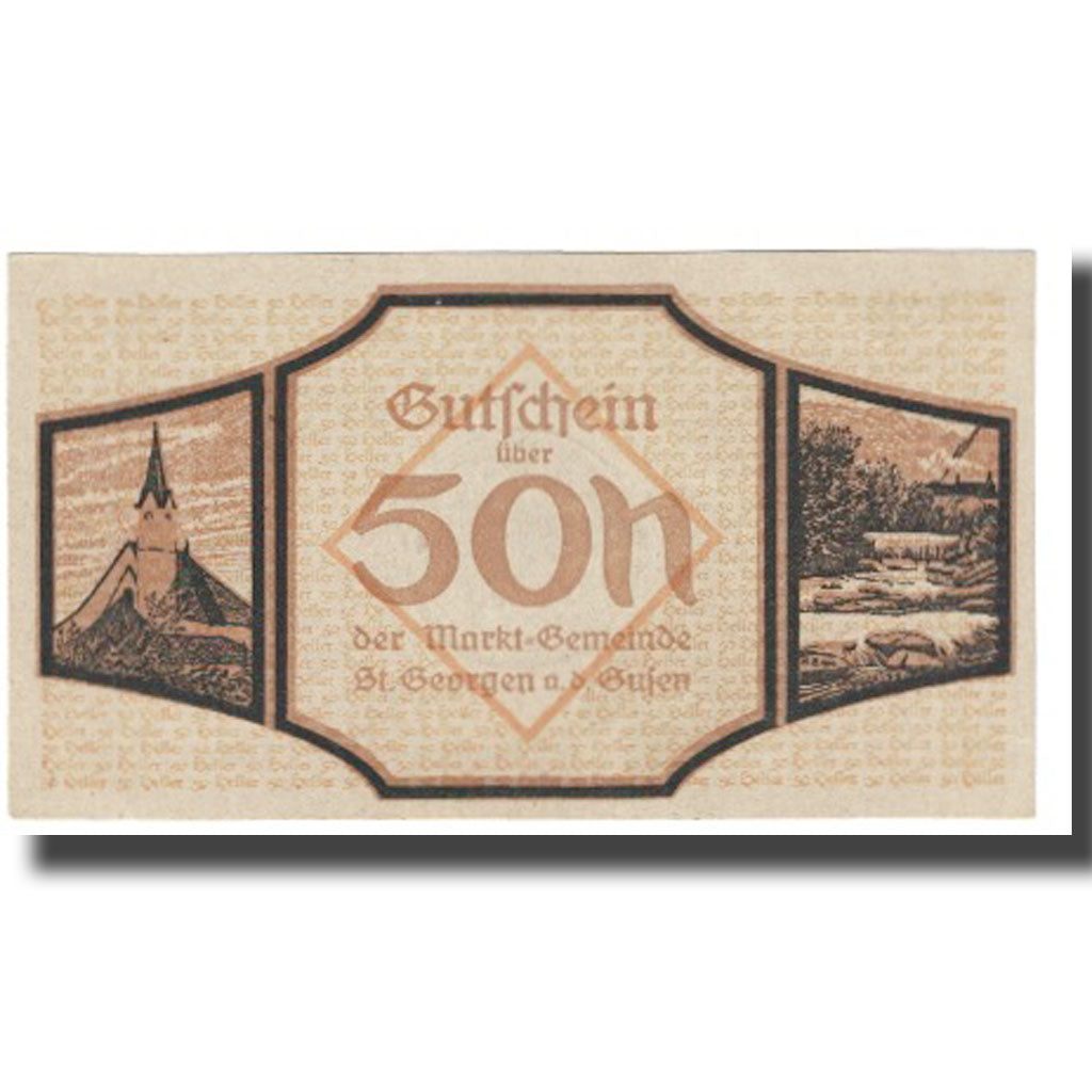 Banknote, Germany, 50 Pfennig, 1920, 1920-08-14, UNC(63)