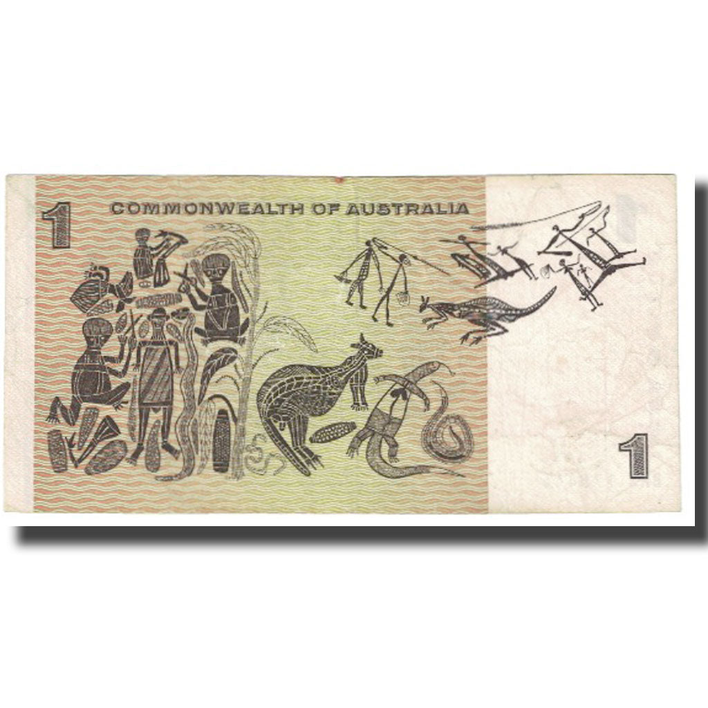 Billete, 1 Dollar, Australia, KM:42c, MBC