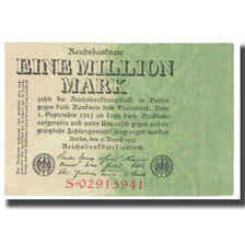 Banknote, Germany, 1 Million Mark, 1923, 1923-08-09, KM:101, UNC(65-70)