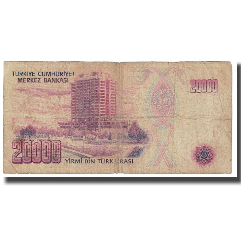Geldschein, Türkei, 20,000 Lira, 1970, 1970-01-14, KM:201, SGE