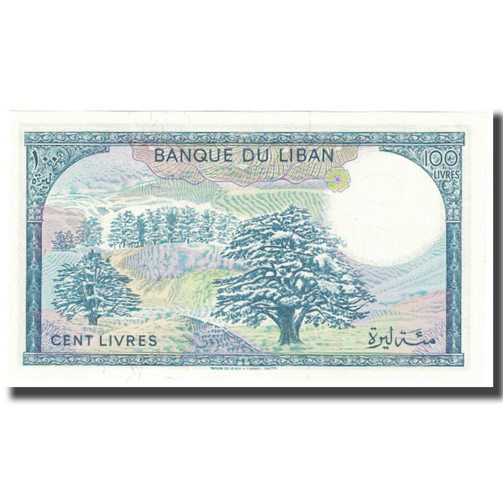 Banknote, Lebanon, 100 Livres, KM:66c, UNC(65-70)