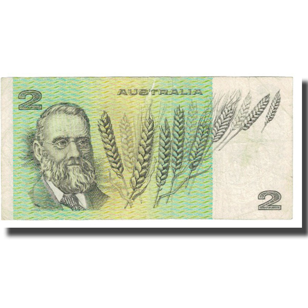 Biljet, Australië, 2 Dollars, KM:43c, SPL