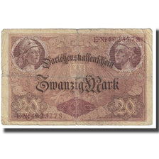 Banknote, Germany, 20 Mark, 1914, 1914-08-05, KM:48a, VF(20-25)