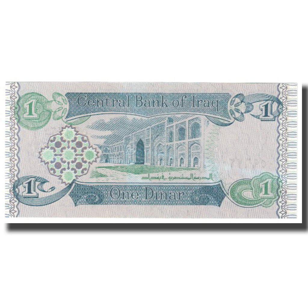 Banknote, Iraq, 1 Dinar, KM:69a, UNC(65-70)