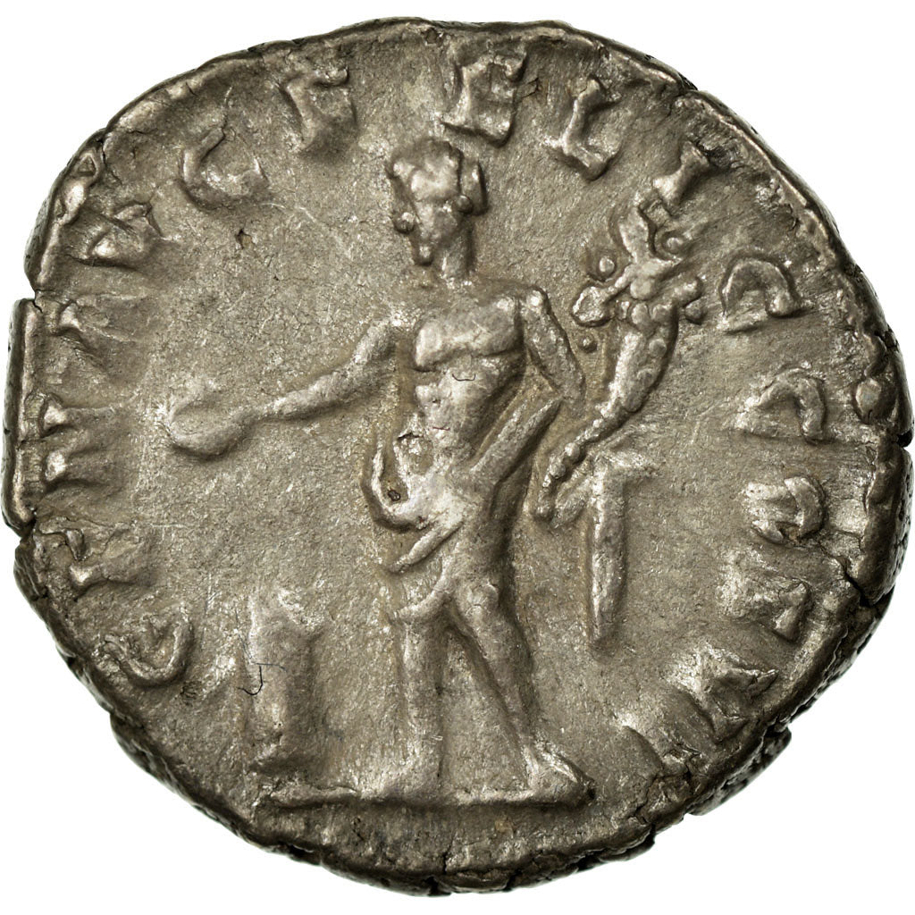 Coin, Commodus, Denarius, AU(50-53), Silver, Cohen:172