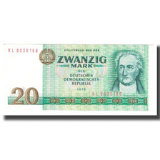 Banknote, Germany - Democratic Republic, 20 Mark, 1975, KM:29a, UNC(65-70)