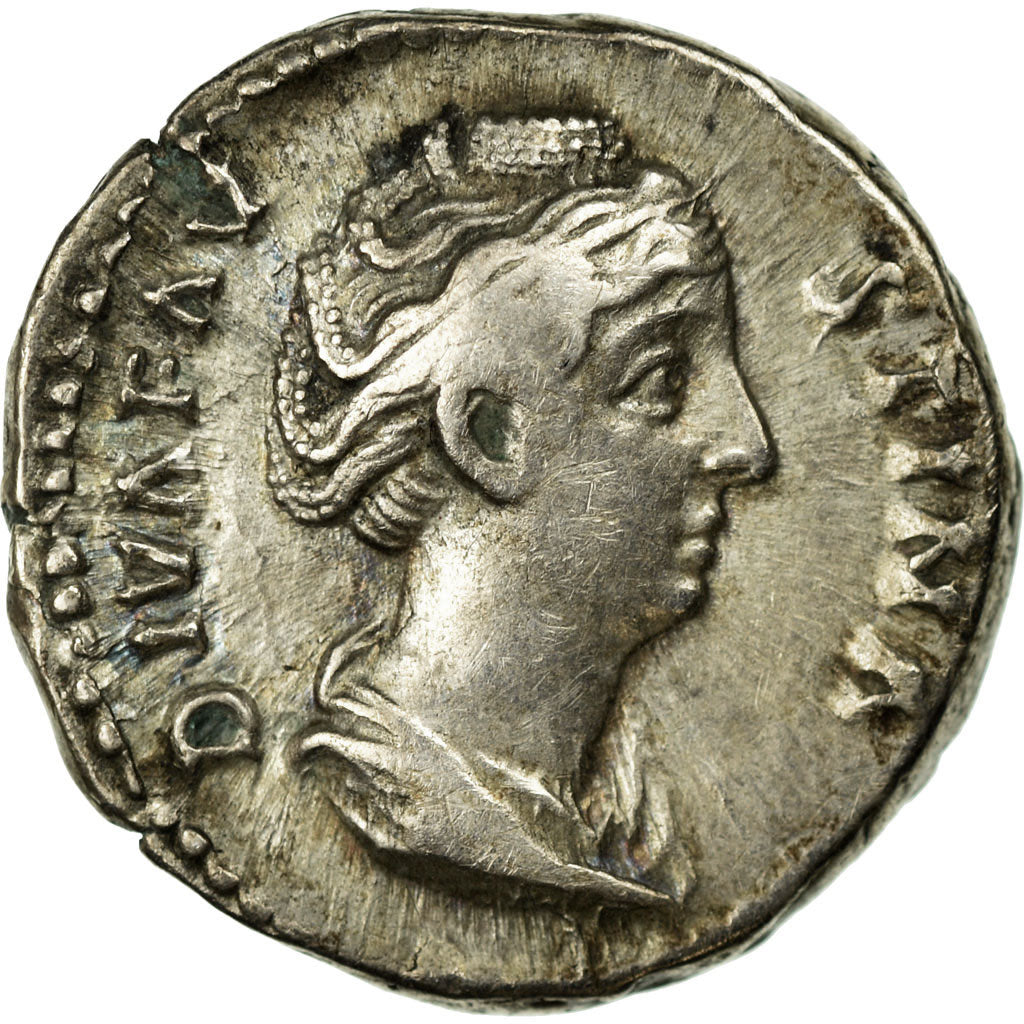 Münze, Faustina I, Denarius, SS+, Silber, Cohen:78