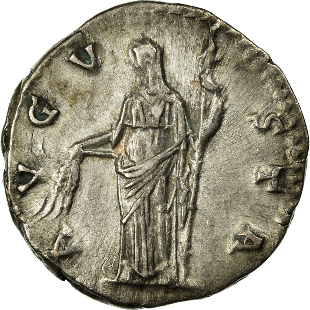 Münze, Faustina I, Denarius, SS+, Silber, Cohen:78