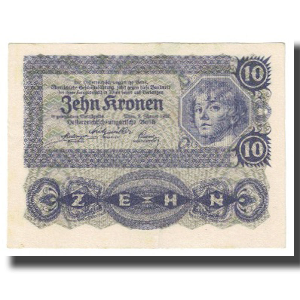 Billete, 10 Kronen, 1922, Alemania, 1922-01-02, SC