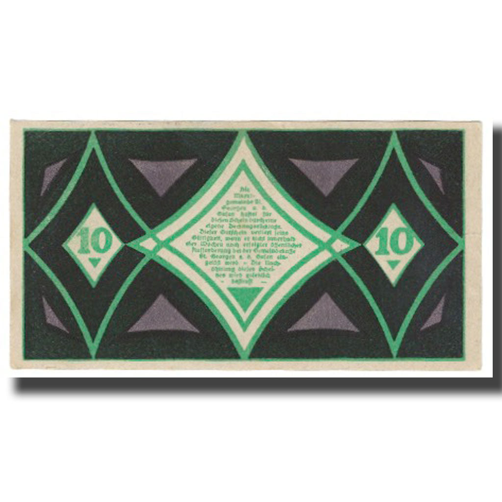 Billet, Allemagne, 10 Heller, NEUF