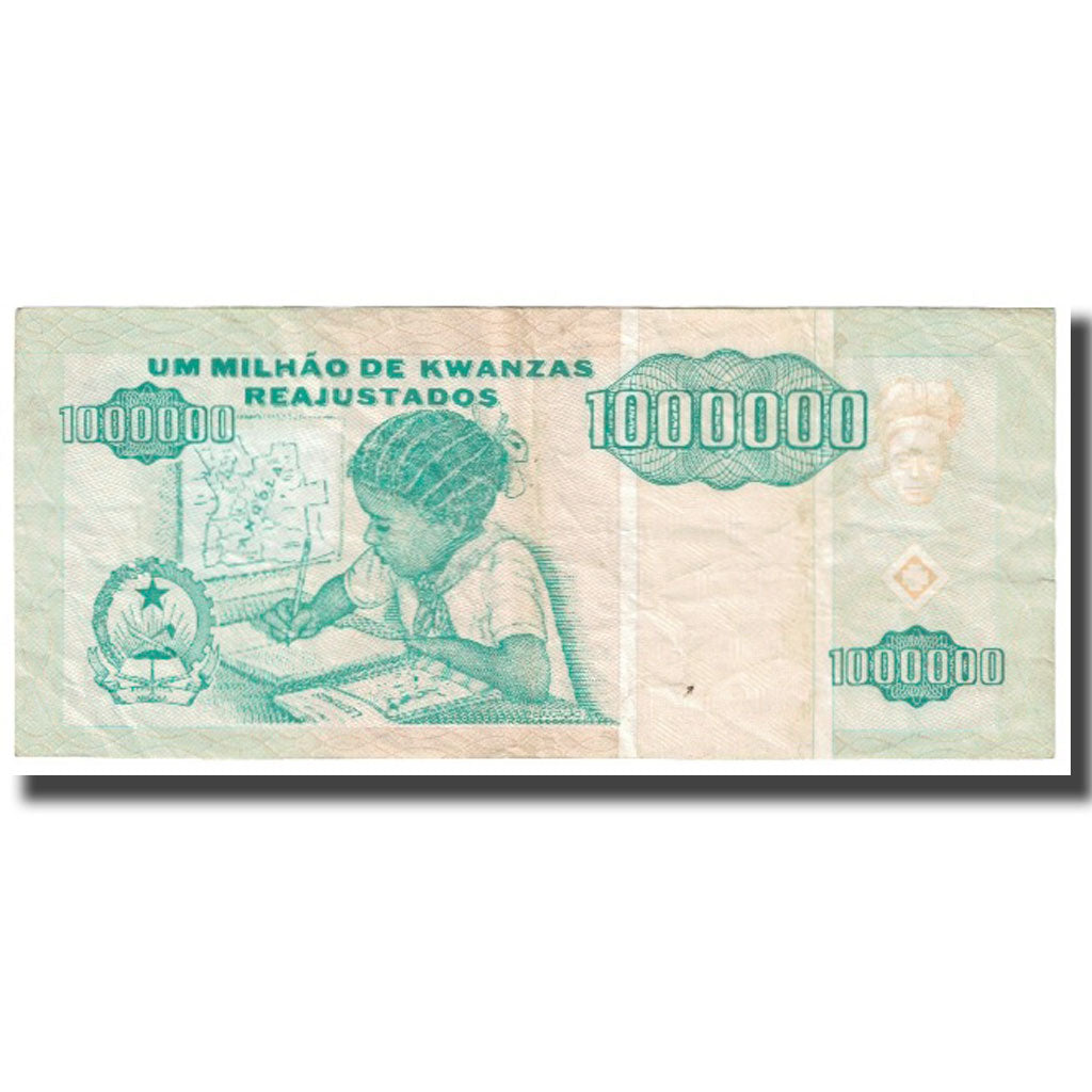 Banknote, Angola, 1,000,000 Kwanzas Reajustados, 1995, 1995-05-01, KM:141