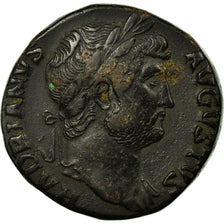 Coin, Hadrian, Sestertius, Rome, AU(50-53), Copper, Cohen:385