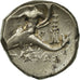 Coin, Calabria, Taranto (272-235 BC), Taras, son of Poseidon, Didrachm, 275-235