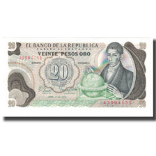 Geldschein, Kolumbien, 20 Pesos Oro, 1979, 1979-04-01, KM:409d, UNZ