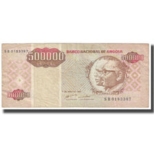 Biljet, Angola, 500,000 Kwanzas, 1995, 1995-05-01, KM:134, TTB