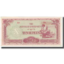 Geldschein, Burma, 10 Rupees, KM:16b, UNZ