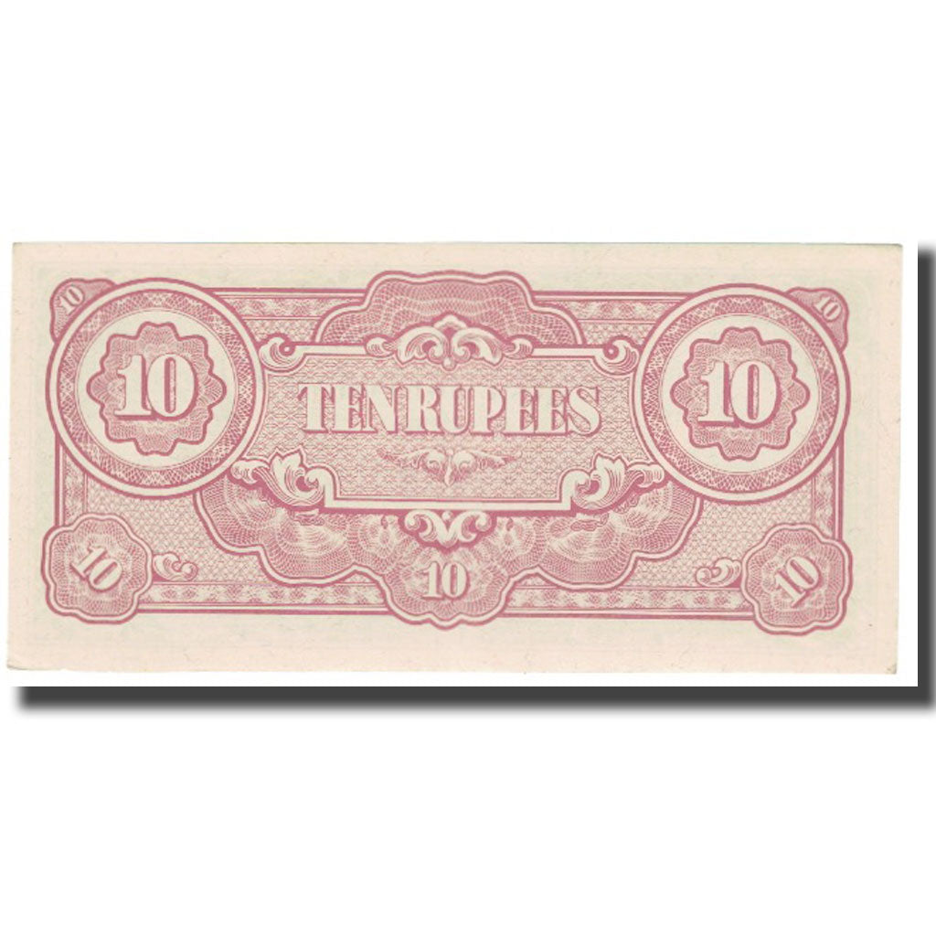 Geldschein, Burma, 10 Rupees, KM:16b, UNZ