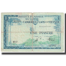 Banknote, FRENCH INDO-CHINA, 1 Piastre = 1 Riel, KM:94, VG(8-10)