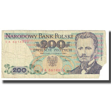 Banknote, Poland, 200 Zlotych, 1982, 1982-06-01, KM:144a, AG(1-3)