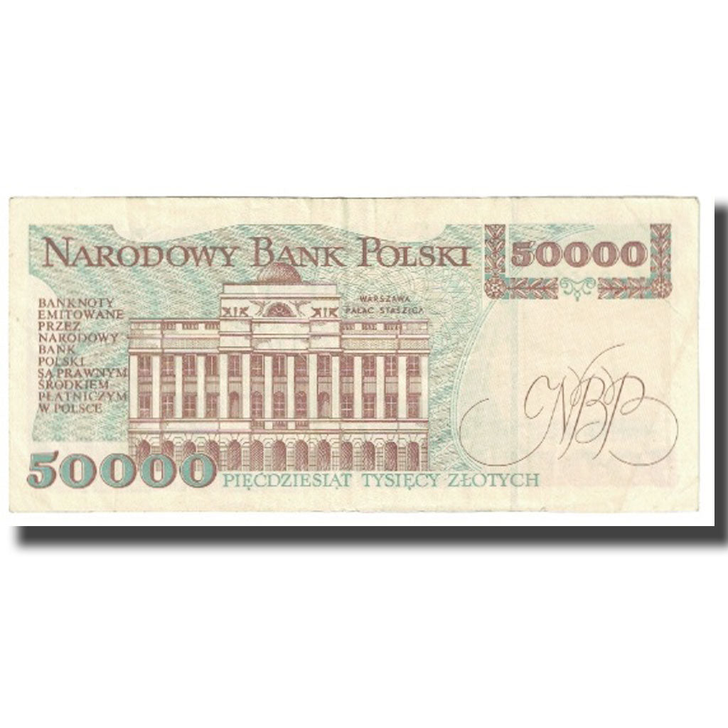 Banknote, Poland, 50,000 Zlotych, 1993, 1993-11-16, KM:159a, EF(40-45)