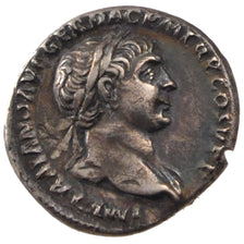 Coin, Trajan, Denarius, AU(55-58), Silver, Cohen:394