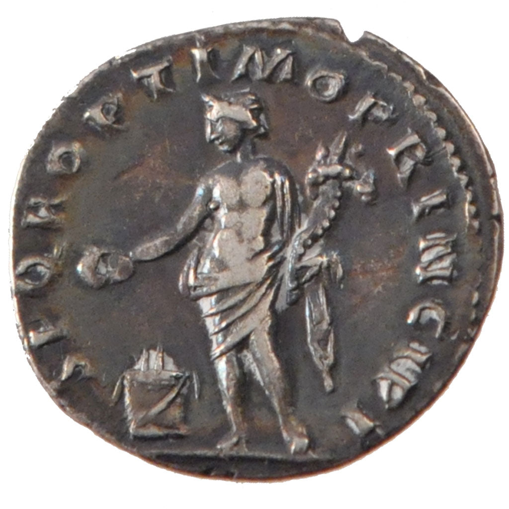 Coin, Trajan, Denarius, AU(55-58), Silver, Cohen:394