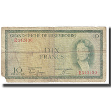 Geldschein, Luxemburg, 10 Francs, KM:48a, GE