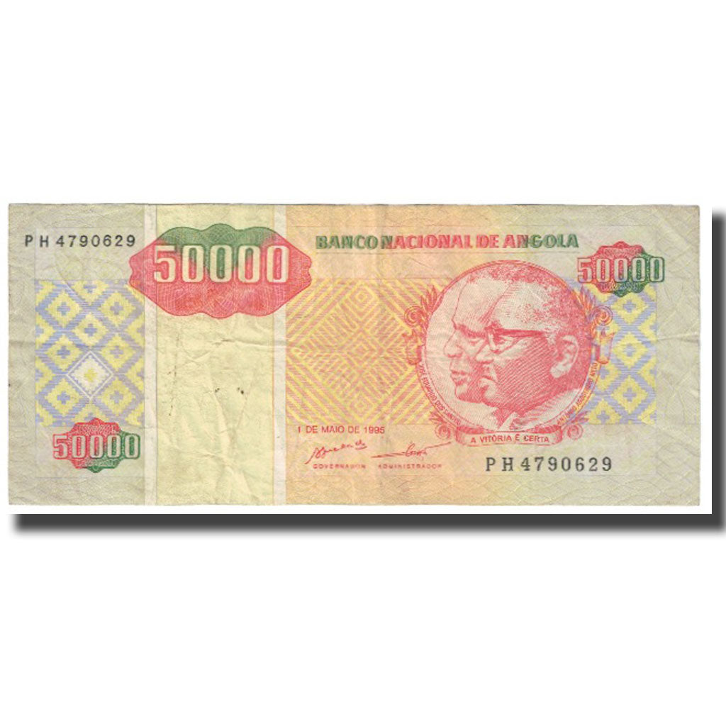 Banknote, Angola, 50,000 Kwanzas Reajustados, 1995, 1995-05-01, KM:138