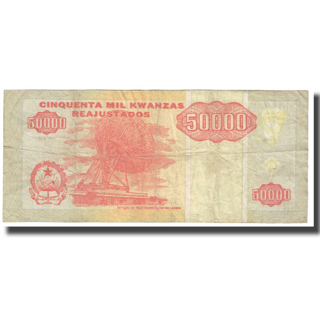 Banknote, Angola, 50,000 Kwanzas Reajustados, 1995, 1995-05-01, KM:138