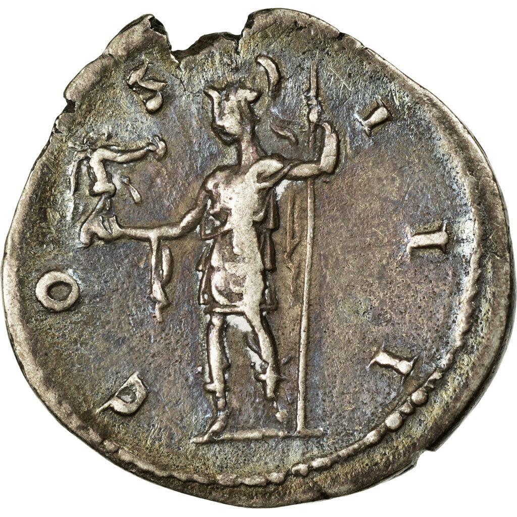 Coin, Hadrian, Denarius, 128, Roma, AU(50-53), Silver, Cohen:349