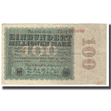 Banknote, Germany, 100 Millionen Mark, 1923, 1923-08-22, KM:107a, AU(55-58)